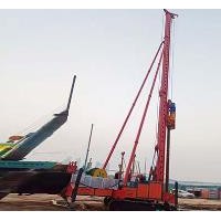 四川长螺旋桩机/河北鼎峰工程公司订做12米长螺旋钻机