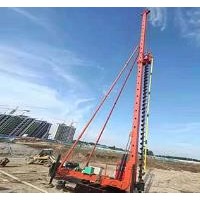 湖北长螺旋桩机/鼎峰工程公司制造23米长螺旋钻机