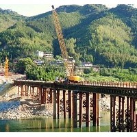 钢便桥供应-「沧顺路桥」贝雷片@轻便桥@贝雷桥租售@天津