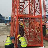 施工安全梯笼求购-「合新建材」安全爬梯-基坑梯笼@贵州贵阳