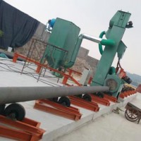 山西钢管外壁通过式抛丸机订制厂家/兴泊铸造机械定制钢管抛丸机