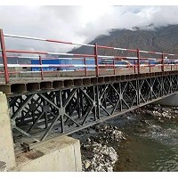 浙江杭州贝雷桥「沧顺路桥」钢便桥求购
