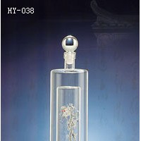 内蒙古玻璃工艺酒瓶厂家~河间宏艺公司厂家直营空心造型酒瓶