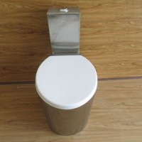 河南不锈钢打包蹲便器定做厂家|普森金属制品定制带水箱坐便器