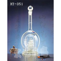 河北工艺玻璃酒瓶加工企业|宏艺玻璃制品厂家直营内画酒瓶