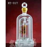 吉林玻璃工艺酒瓶制造企业|宏艺玻璃制品厂家直营内置酒瓶